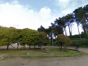 Aire de la plage de Perzel