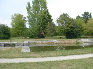 Aire de l'écluse de Combreux