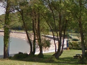 La plage verte