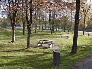 Aire de l'ancien canal