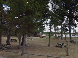 Aire de la plage