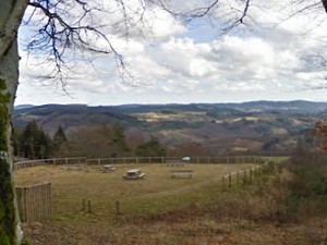Aire du col de Lestards