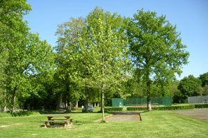 Aire du tennis